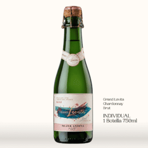 Grand Levita Brut Rosé Syrah–Chardonnay · Vintage 2021 · Rosé d’Assemblage · 375cc