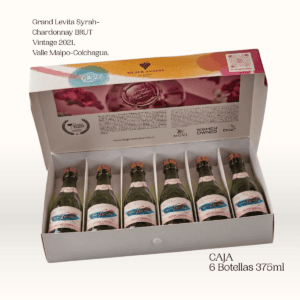 Grand Levita Syrah- Chardonnay BRUT Vintage 2021 Edición Limitada 375 cc x 6 Botellas